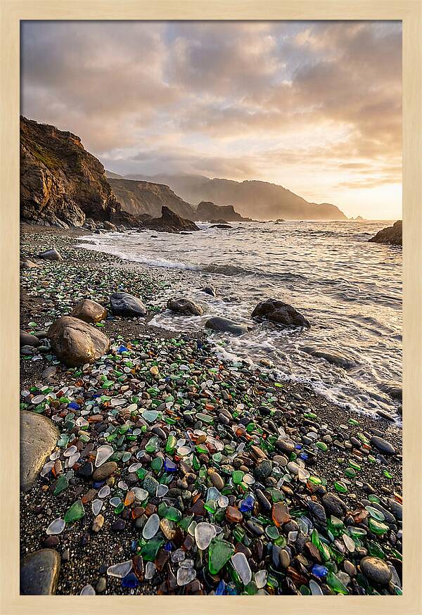Coastal Reflections Of Glass