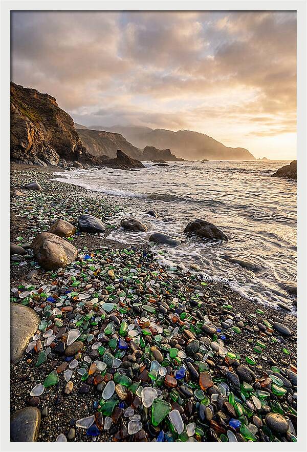 Coastal Reflections Of Glass