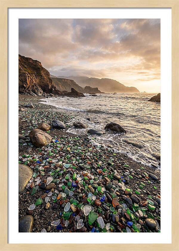 Coastal Reflections Of Glass