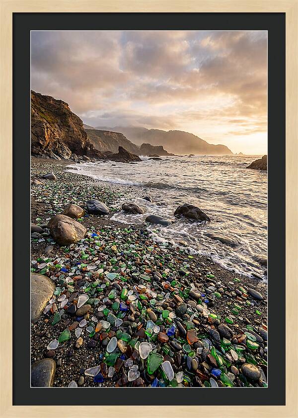 Coastal Reflections Of Glass