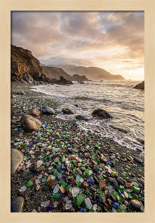 Coastal Reflections Of Glass