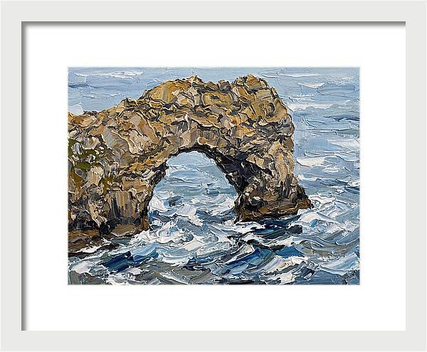 Coastal Rock Arch Serenity