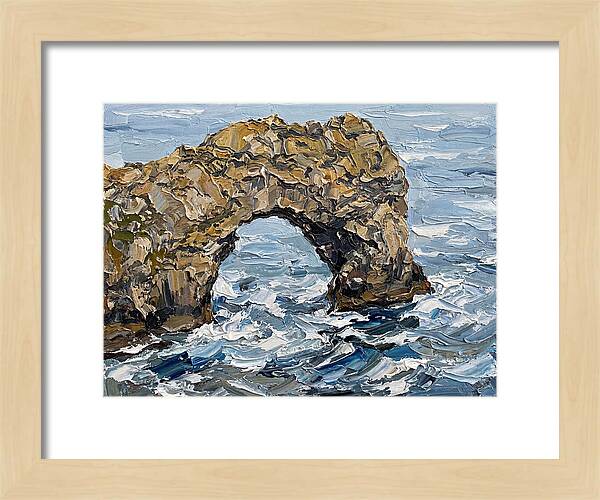 Coastal Rock Arch Serenity