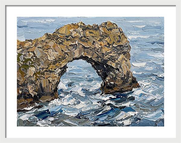Coastal Rock Arch Serenity