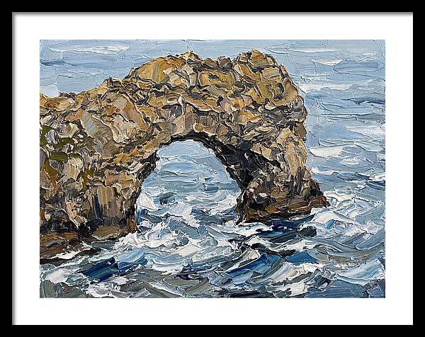 Coastal Rock Arch Serenity