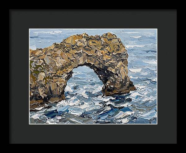 Coastal Rock Arch Serenity