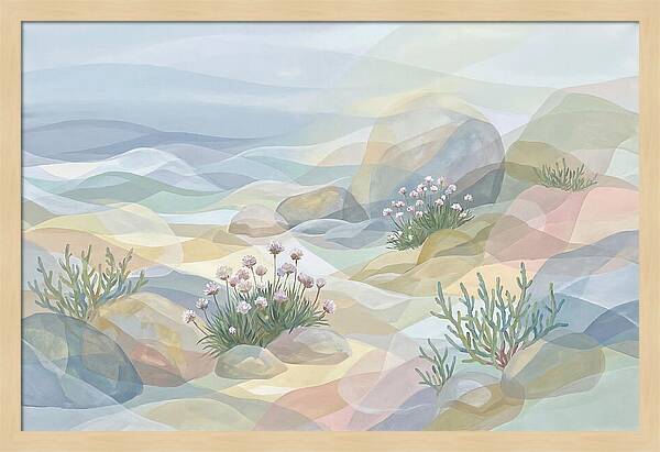 Coastal Rock Garden Serenity