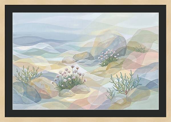 Coastal Rock Garden Serenity