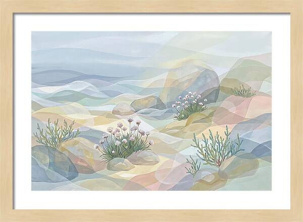 Coastal Rock Garden Serenity