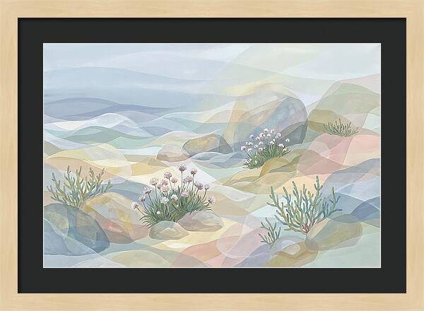 Coastal Rock Garden Serenity