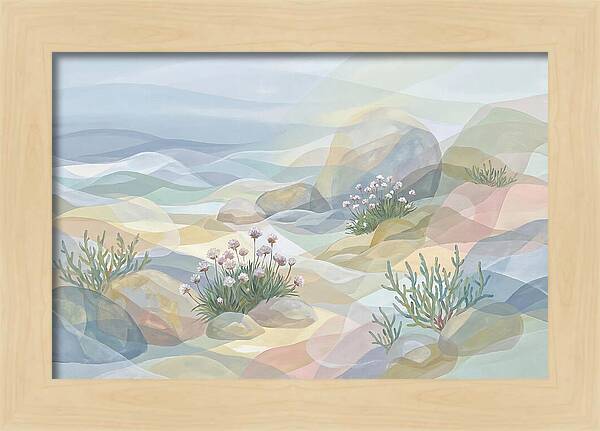 Coastal Rock Garden Serenity