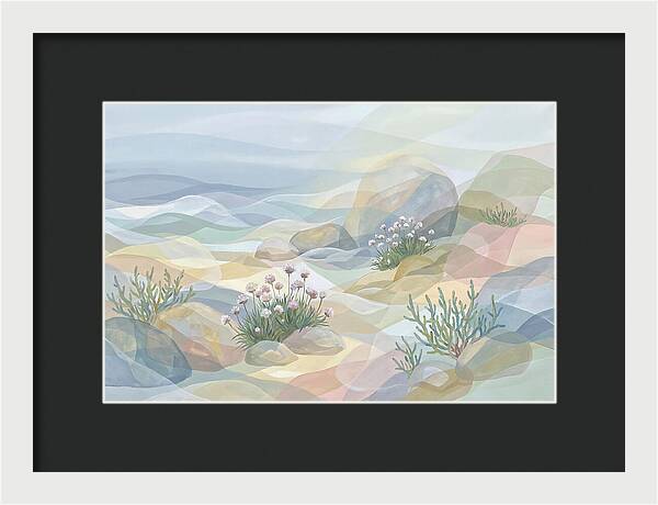 Coastal Rock Garden Serenity