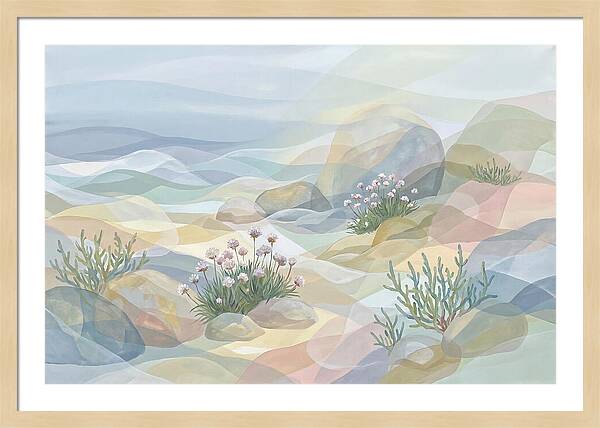 Coastal Rock Garden Serenity