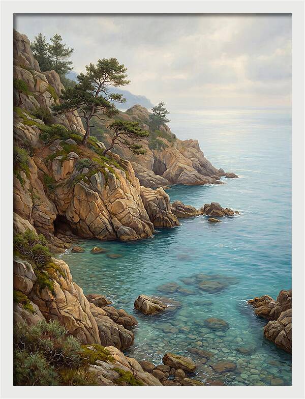 Coastal Serenity At Dusk