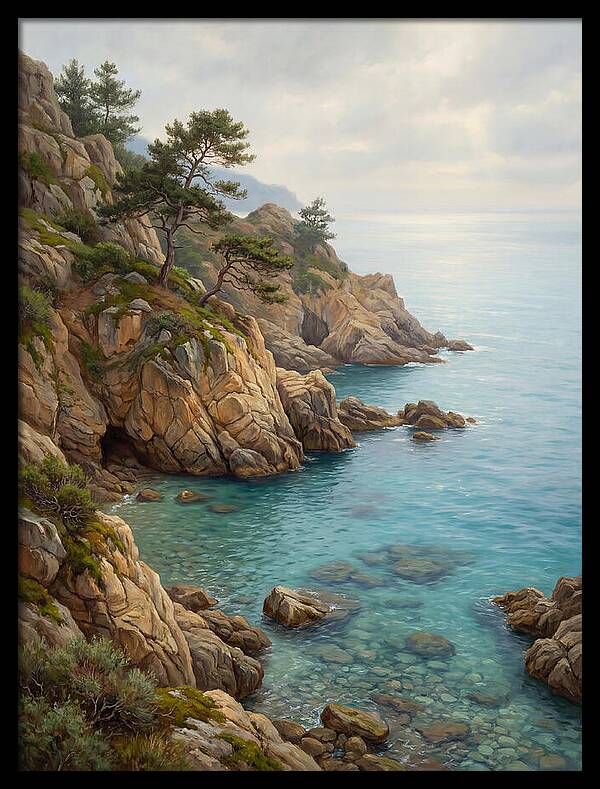 Coastal Serenity At Dusk