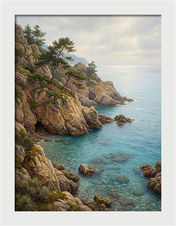 Coastal Serenity At Dusk