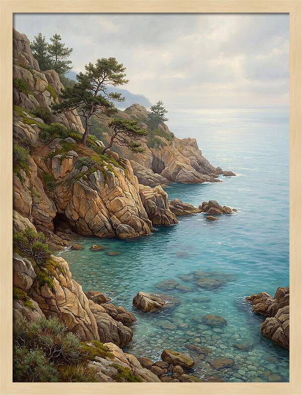 Coastal Serenity At Dusk