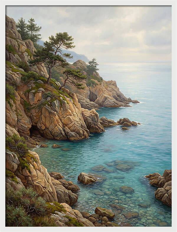 Coastal Serenity At Dusk