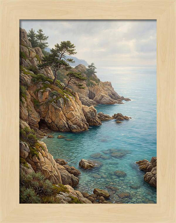 Coastal Serenity At Dusk