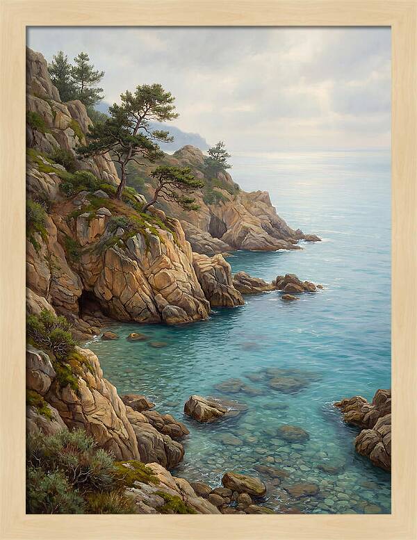 Coastal Serenity At Dusk