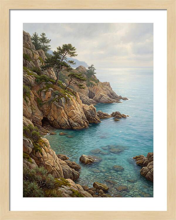 Coastal Serenity At Dusk