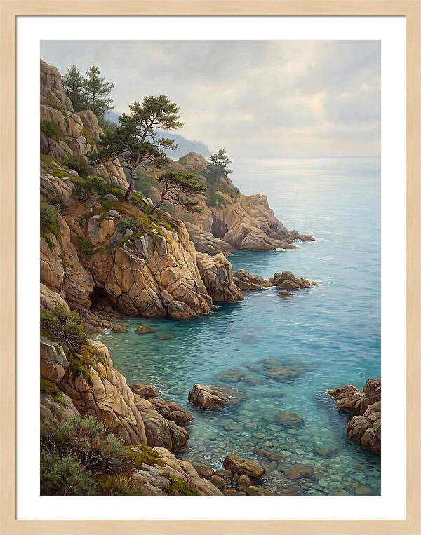Coastal Serenity At Dusk