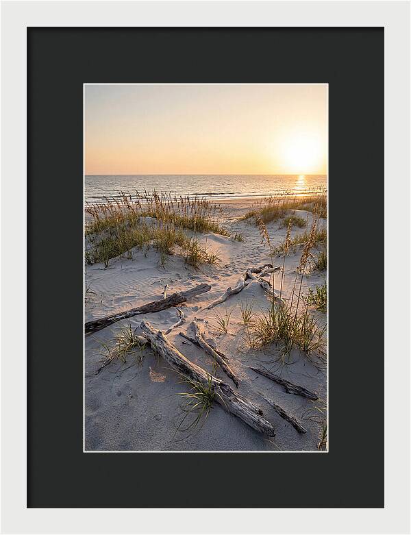 Coastal Serenity At Sunset