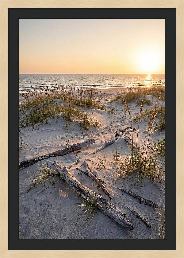 Coastal Serenity At Sunset