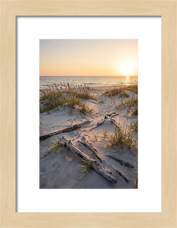 Coastal Serenity At Sunset