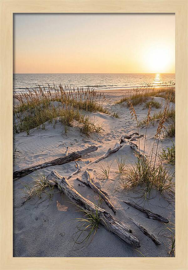 Coastal Serenity At Sunset