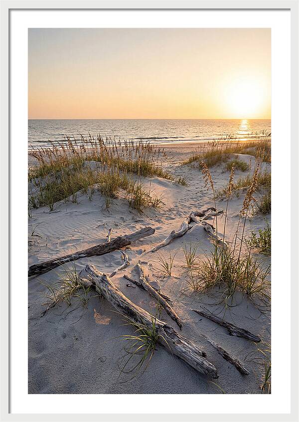 Coastal Serenity At Sunset