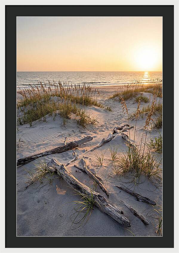 Coastal Serenity At Sunset