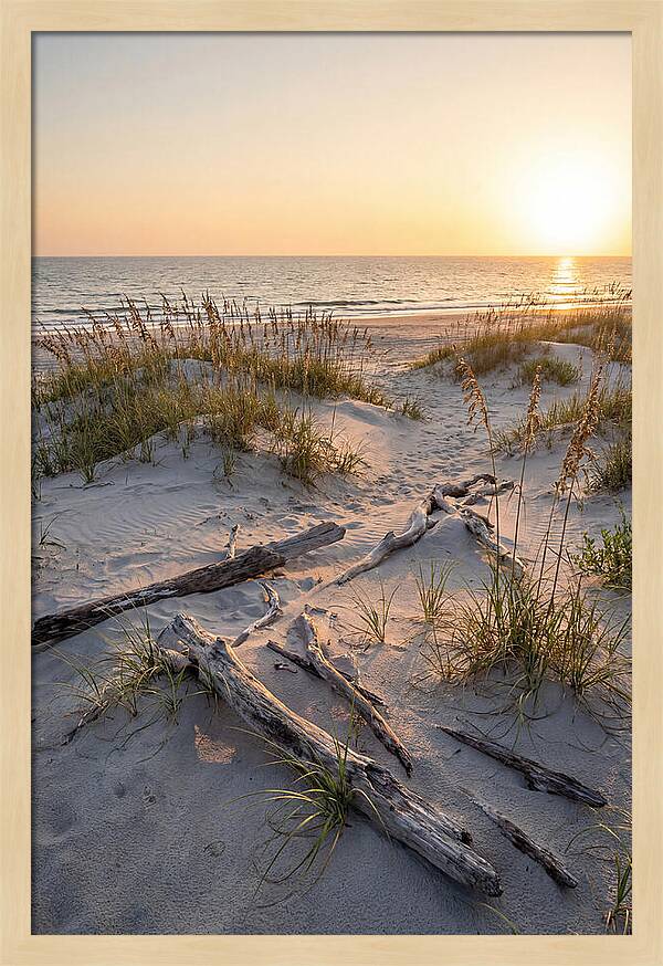 Coastal Serenity At Sunset