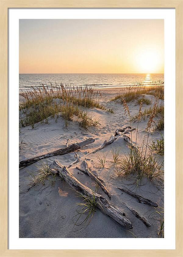 Coastal Serenity At Sunset