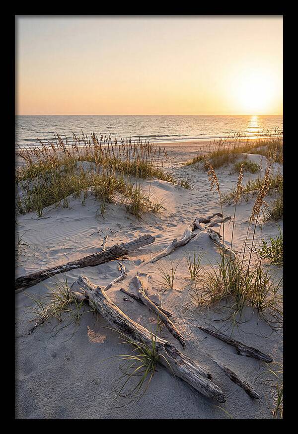 Coastal Serenity At Sunset