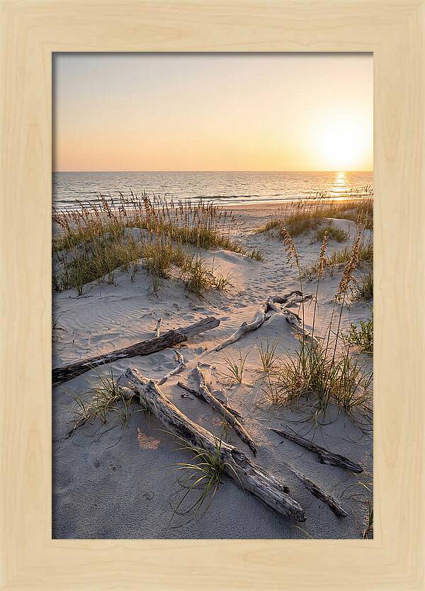 Coastal Serenity At Sunset