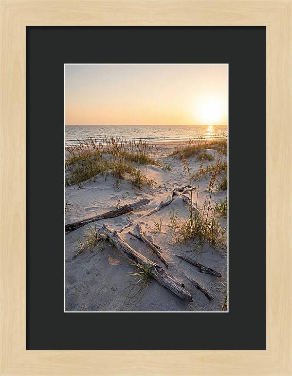 Coastal Serenity At Sunset