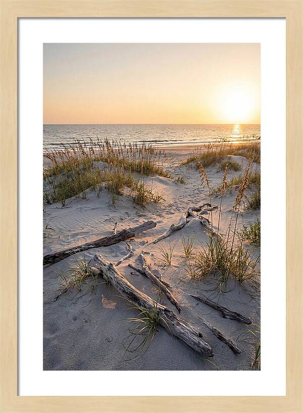 Coastal Serenity At Sunset