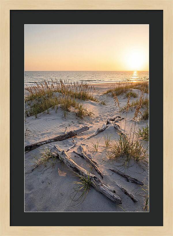 Coastal Serenity At Sunset