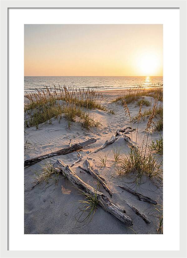 Coastal Serenity At Sunset