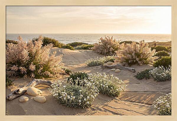 Coastal Serenity At Sunset