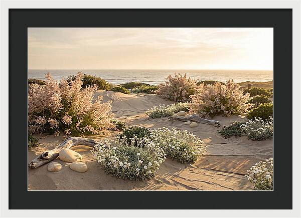 Coastal Serenity At Sunset