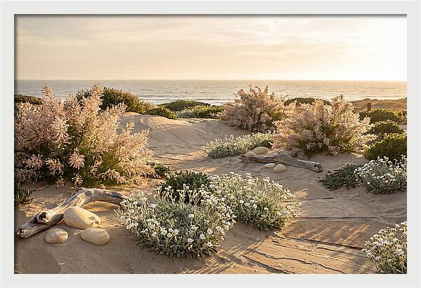 Coastal Serenity At Sunset