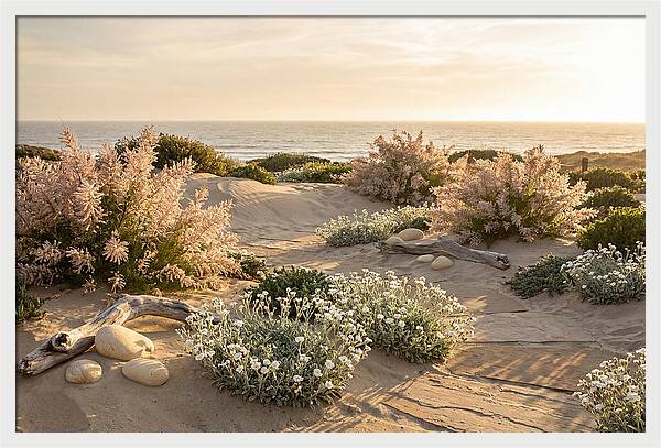 Coastal Serenity At Sunset
