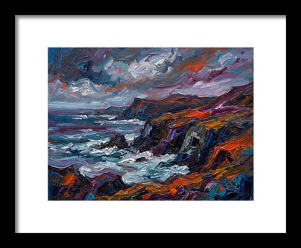 Coastal Serenity In Expressionism