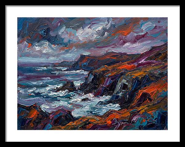Coastal Serenity In Expressionism