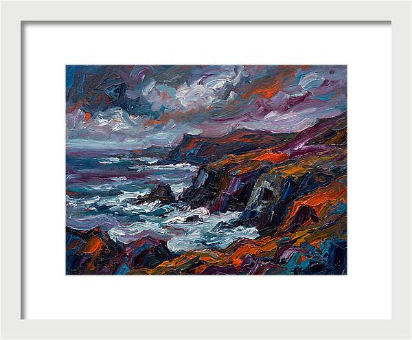 Coastal Serenity In Expressionism