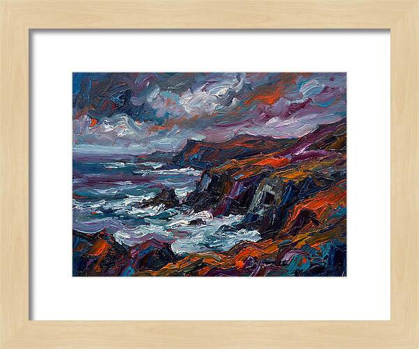 Coastal Serenity In Expressionism