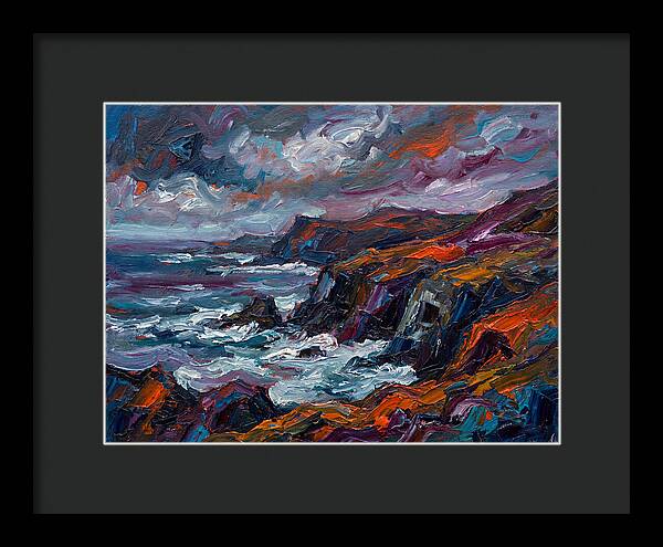 Coastal Serenity In Expressionism