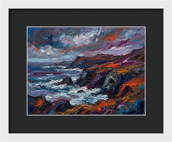Coastal Serenity In Expressionism
